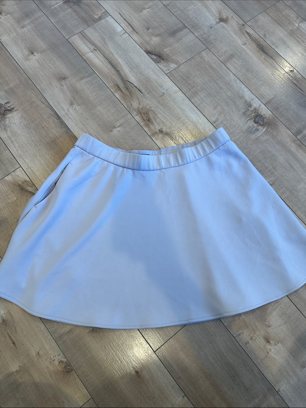 NEW Express Mini Skirt Lilac Lavender Sz L